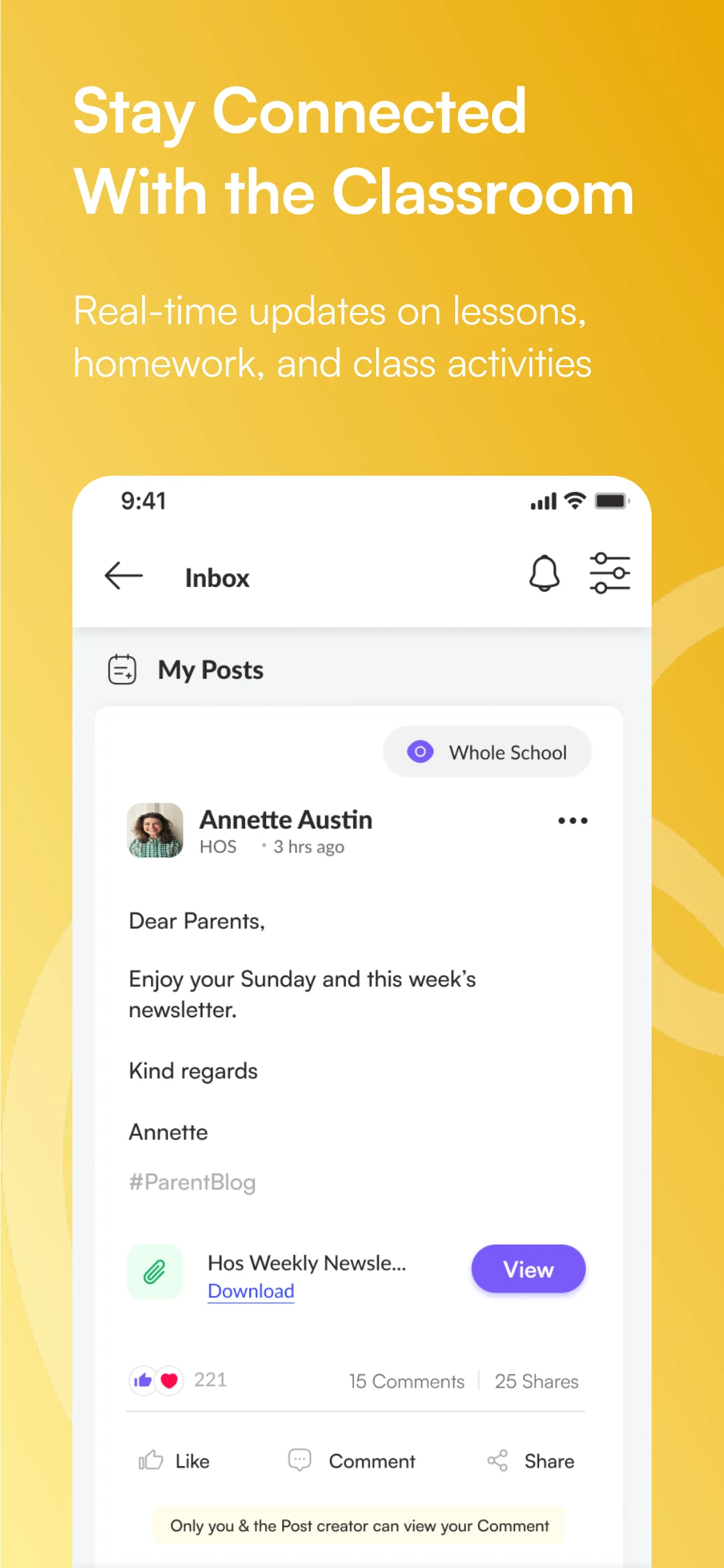 Ether: Everything about school screenshot